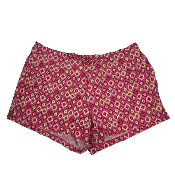 Athleta Lined Auroville Print Swim Shorts with Drawstring Sz: M - Picture 1 of 12